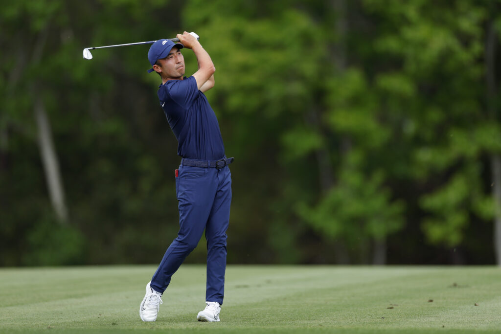 Watch: Doug Ghim has 'better than most' moment on 17, celebrates with Tiger-like fist pump