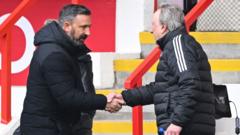 Watch: Scottish Cup quarter-final - struggling Aberdeen host Kilmarnock