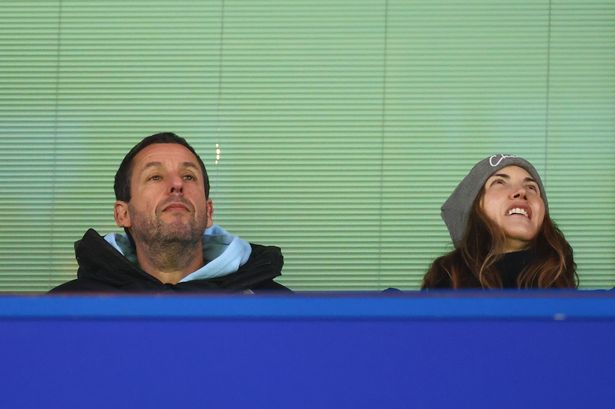 Why Adam Sandler is at Chelsea vs Newcastle as Hollywood star spotted at Stamford Bridge