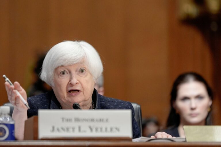 Yellen says China's rapid buildout of its green energy industry 'distorts global prices'