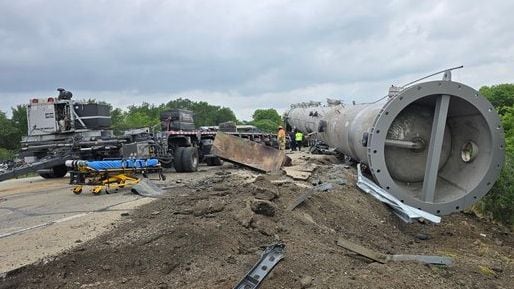 2 dead after 350,000-pound load falls off trailer & pins vehicle in Temple, officials say