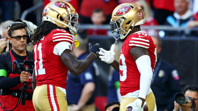 49ers' John Lynch makes dubious claim about Brandon Aiyuk and Deebo Samuel after Day 2 of NFL Draft