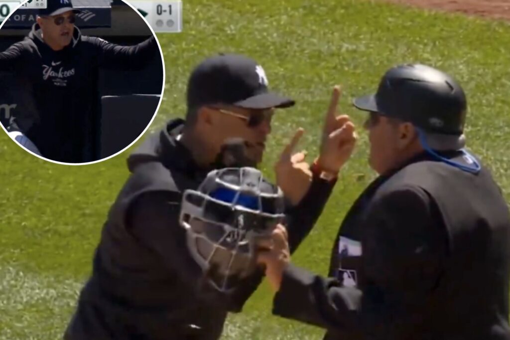 Aaron Boone gets ejected in expletive-filled fight after ump thinks fan’s rant is Boone
