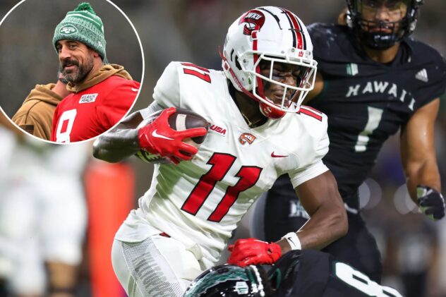 Aaron Rodgers already ‘excited’ with Jets taking Malachi Corley in NFL draft