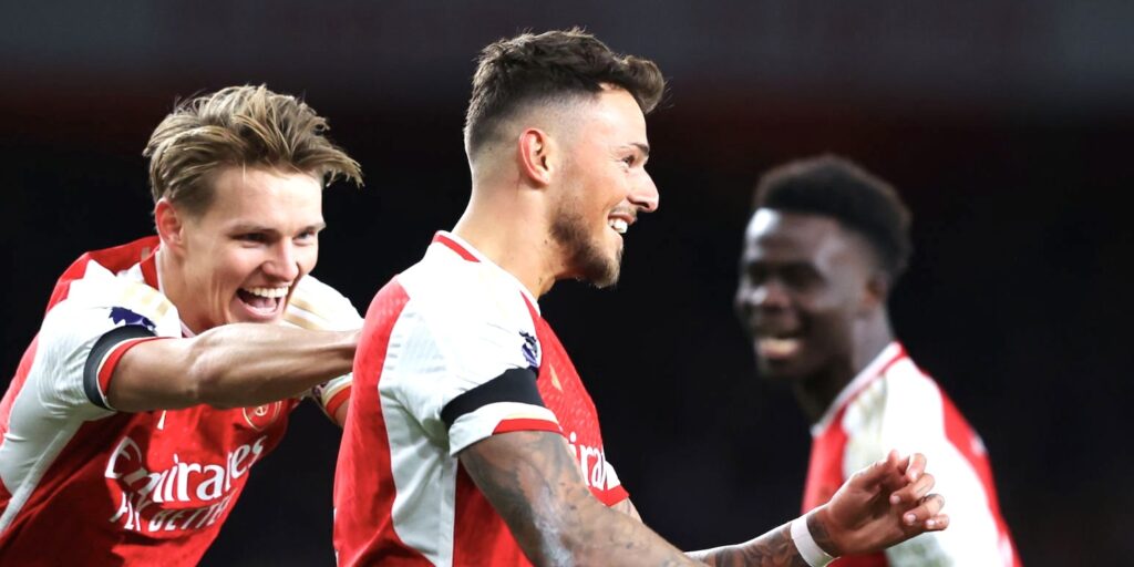 Arsenal 5-0 Chelsea: Odegaard pulls the strings as Gunners destroy hapless blues