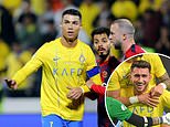 Aymeric Laporte rescues late winner for Al-Nassr as Cristiano Ronaldo starts on the bench against Damac despite scoring consecutive hat-tricks in two previous games
