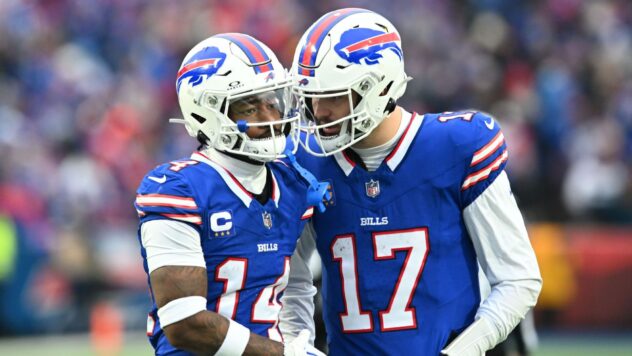 Bills' Allen: Diggs trade 'hard' but thankful for WR