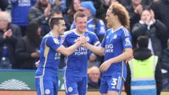 Championship: Nine games under way as Leicester win to go top
