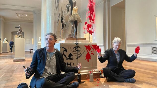 Climate activist who defaced sculpture at National Gallery of Art charged