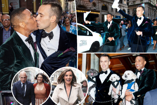 Don Lemon marries Tim Malone in NYC wedding attended by famous friends like Matt Lauer, Luann de Lesseps and more