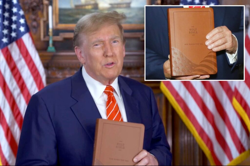 Don’t knock Trump’s Bible marketing — the King James Version is a very American book