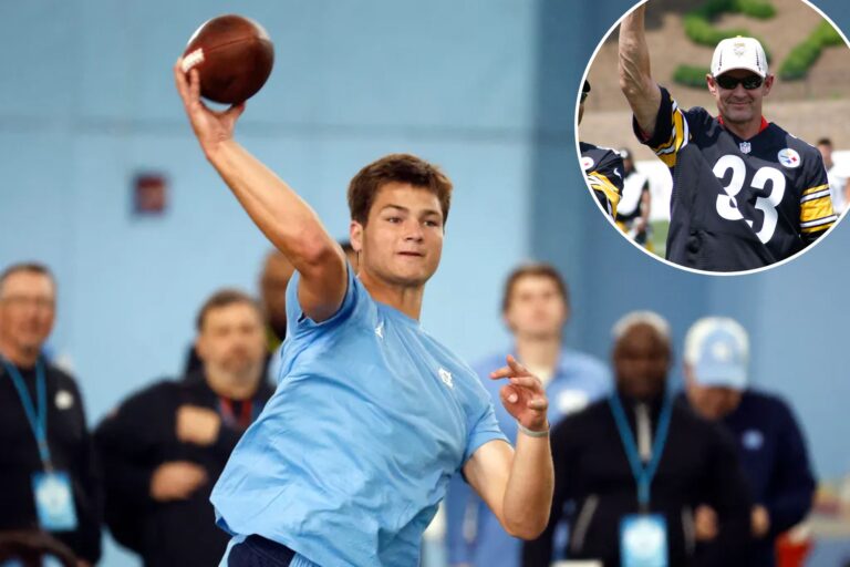 Drafting Drake Maye ‘will get you fired’: Merril Hoge