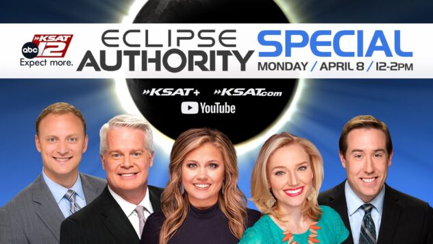 ECLIPSE DAY LIVE: Watch KSAT coverage from San Antonio, Texas Hill Country on April 8 at noon
