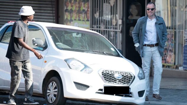 Former Olympian Oscar Pistorius smiles in first spotting since prison release for killing model girlfriend