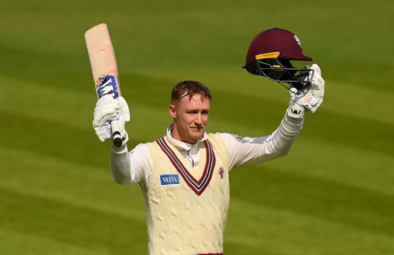 George Bartlett makes his mark before bad light frustrates Northants