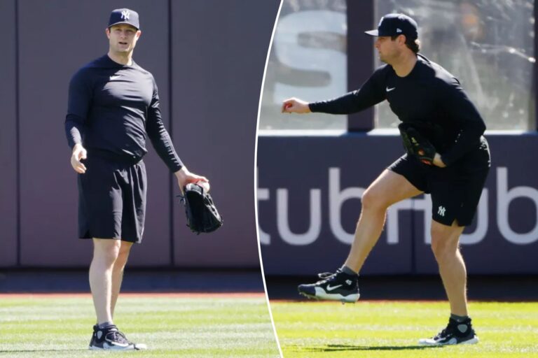 Gerrit Cole ‘moving along’ toward throwing off mound in Yankees rehab process