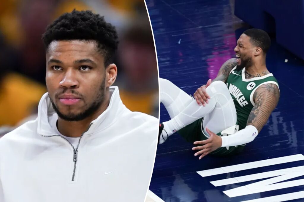 Giannis Antetokounmpo, Damian Lillard out for Game 4 in Bucks injury catastrophe