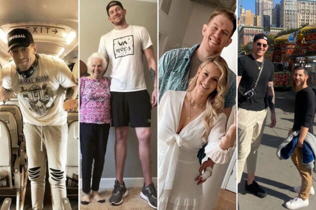I’m a real-life giant — strangers stare, ask for pics and traveling is ‘horrible’