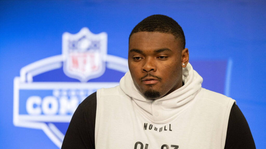 Impressive Yale OT Kiran Amegadjie Predicted to Go to L.A. Rams in Third Round of 2024 NFL Draft