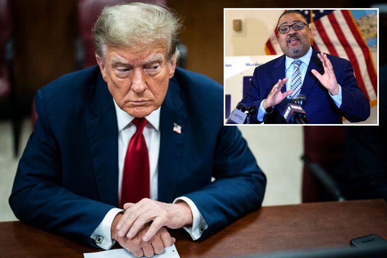 Instead of fighting crime, Manhattan DA Alvin Bragg launches a Trump show trial