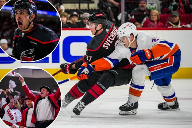Islanders’ epic collapse against Hurricanes puts them in 2-0 hole