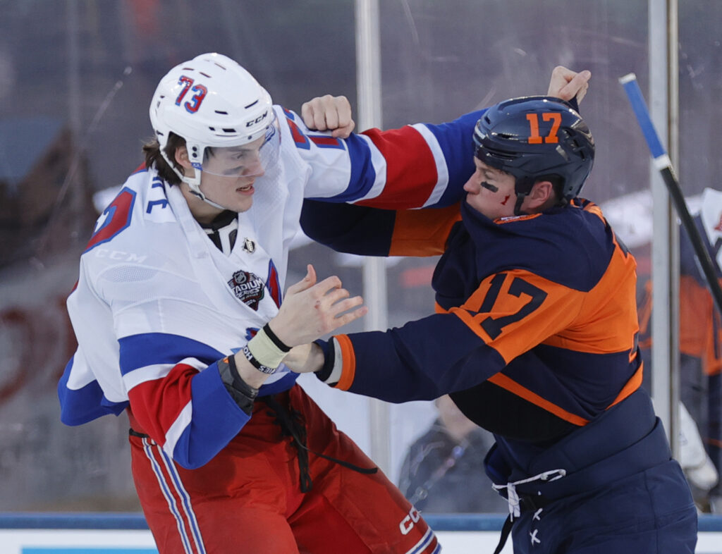 Islanders’ Matt Martin knows exactly what Rangers rookie Matt Rempe has to prove with target on his back