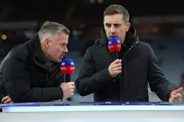 Jamie Carragher sends brutal reply to Gary Neville's 'bottlejobs' dig as Chelsea beat Man United
