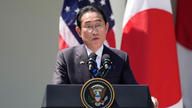 Japanese PM Kishida to address Congress, discuss Asia-Pacific tension