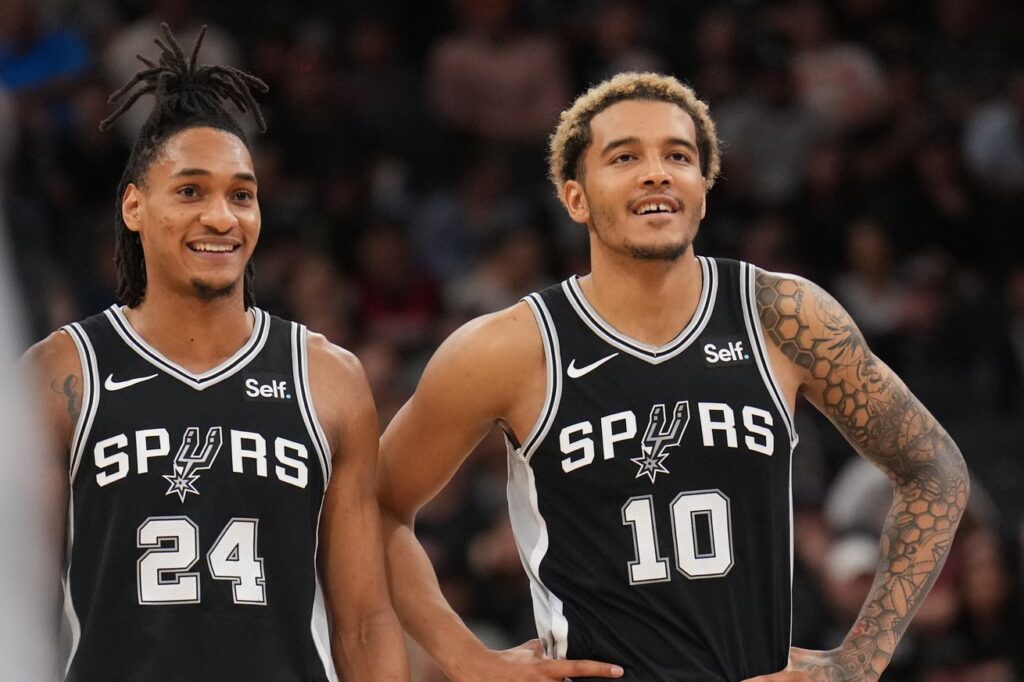 Jeremy Sochan and Devin Vassell have been ruled out for the remainder of the season