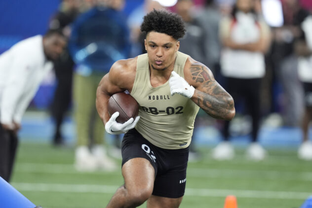 Jets select running back Braelon Allen in fourth round after flurry of NFL draft moves