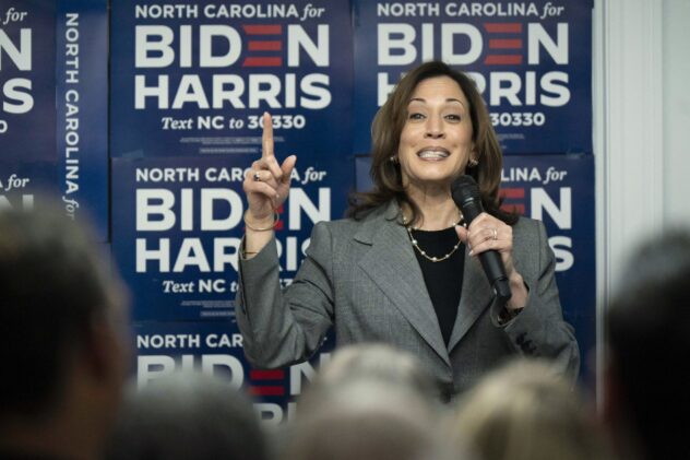 Kamala Harris reminds us a vote for Biden is a vote to hand her the White House keys