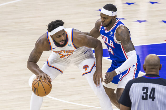 Knicks’ Mitchell Robinson ruled out for Game 4 vs. 76ers with injury