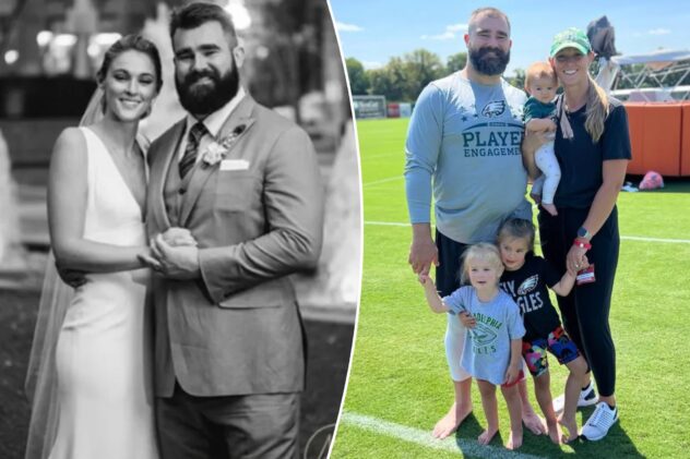 Kylie Kelce marks six years of marriage to Jason Kelce with sweet tribute