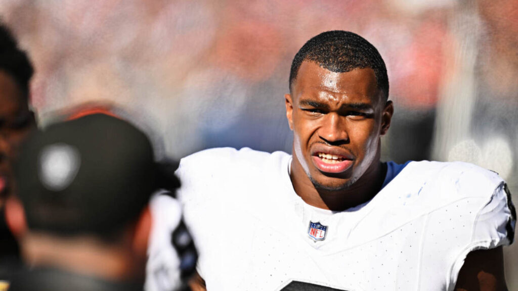 Las Vegas Raiders defensive end Tyree Wilson is showing what a proper offseason can do