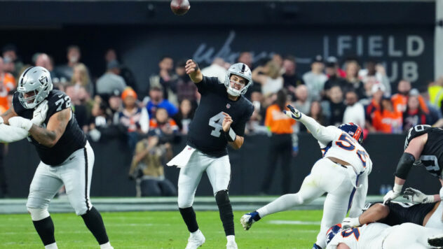 Las Vegas Raiders quarterback Aidan O'Connell not phased with potential position competition