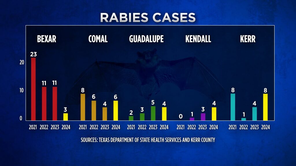 Local counties reporting more rabies cases in months than in entire years; state veterinarian says it’s not a spike