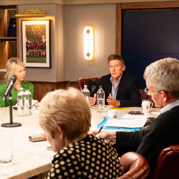 Lord Coe provides Old Trafford task force update