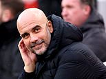 Man City boss Pep Guardiola jokes he 'always supports Man United' as Red Devils prepare to take Liverpool - with a win for Erik ten Hag's side benefiting the Citizens' Premier League title bid