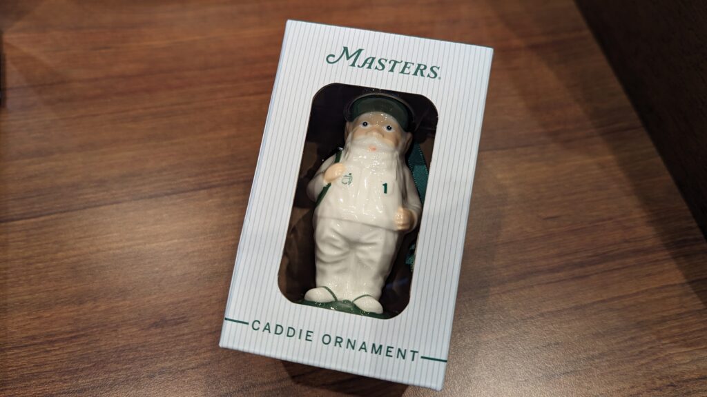 Masters introduces caddie Christmas ornament to gnome family at Augusta National