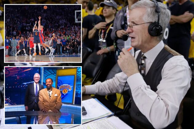 Mike Breen opens up about rare double ‘Bang’ call for Donte DiVincenzo’s heroic Knicks 3-pointer
