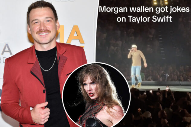 Morgan Wallen chastises fans after they savagely boo Taylor Swift: ‘We ain’t got to boo’