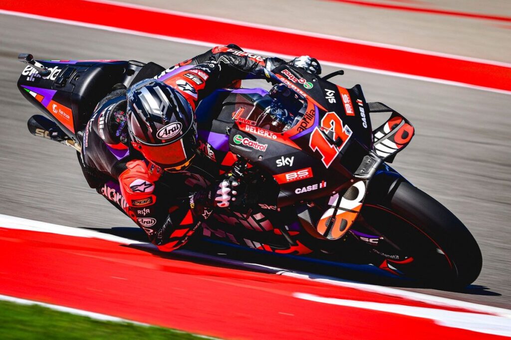 MotoGP Americas GP: Vinales tops opening practice from Martin, Acosta