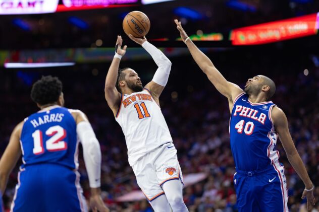 New York Knicks at Philadelphia 76ers Final Score: Joel Embiid leads Philly to their first win in the series