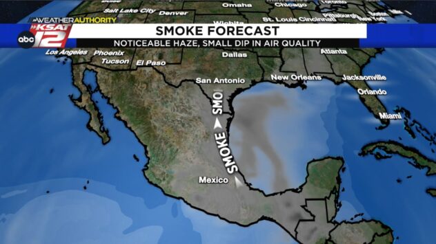 Noticing a haze around San Antonio? Smoke from Mexico is partially to blame