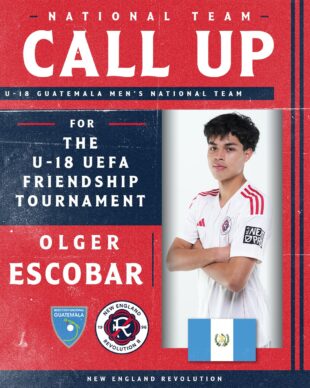 Olger Escobar called up to Guatemala U-18 National Team