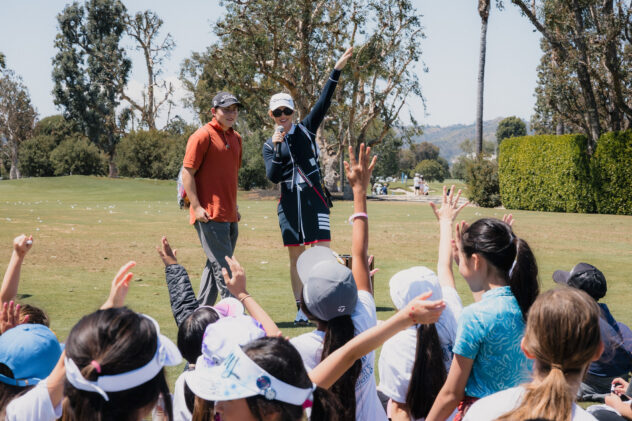Photos: Marvel actress Kathryn Newton and Will Ferrell show up to LPGA stop in Los Angeles