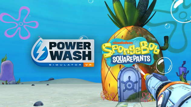 PowerWash Simulator VR Visits Bikini Bottom In The SpongeBob SquarePants DLC