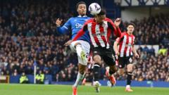Premier League: Everton host Brentford after Blades relegated