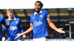 Premier League: Everton lead Burnley in comic fashion, Villa & Wolves also ahead