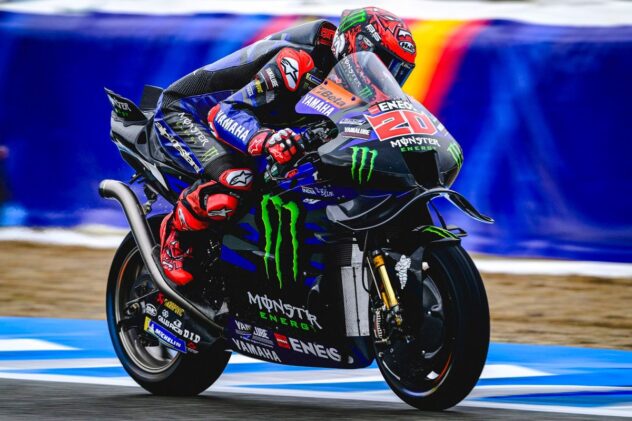 Quartararo could feel "massive change" on new Yamaha M1 in first MotoGP test